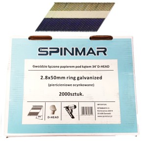 Gwoździe GP 2,8x50 P.O.-2000 szt.