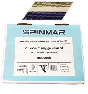 Gwoździe GP 2,8x65 P.O.-2000 szt.