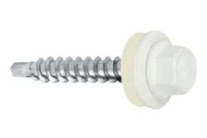 Wkręty farmery ecru 4,8x35mm RAL 9010 - 250 szt.