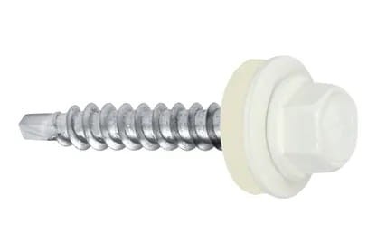 Wkręty farmery ecru 4,8x35mm RAL 9010 - 250 szt.