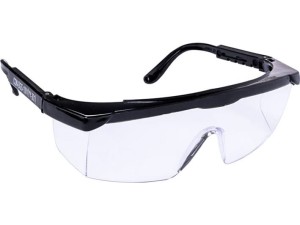 Okulary przeciwodpryskowe, regulowane zauszniki 