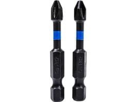 Końcówki wkrętakowe udarowe krzyżowe PH2 x 50 mm, 2 szt. 