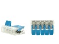 Zestaw szybkozłączek elektrycznych 60el. 0,2-4mm2