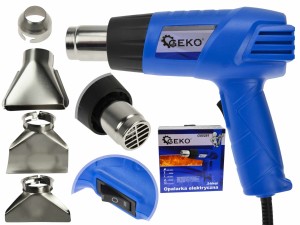 Opalarka elektryczna 2000W + dysze