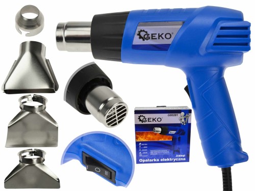 Opalarka elektryczna 2000W + dysze
