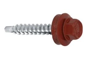Wkręt farmerski czerwony WFD 4,8x35mm RAL 3009 - 250 szt.