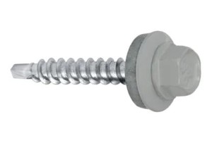 Wkręt farmerski srebrny WFD 4,8x35mm RAL 9006 - 250 szt.