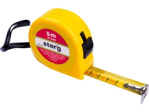 Miara zwijana stalowa 5m, 19mm