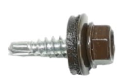 Wkręt farmerski brązowy WFS 4,8x19mm RAL 8017 - 250 szt.