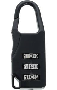 Kłódka 22mm, zamek na szyfr, PP