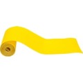 Papier ścierny w rolce 2.5 m, 115 mm, P80, żółty