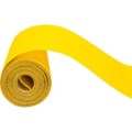 Papier ścierny w rolce 2.5 m, 115 mm, P80, żółty