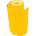 Papier ścierny w rolce 2.5 m, 115 mm, P80, żółty