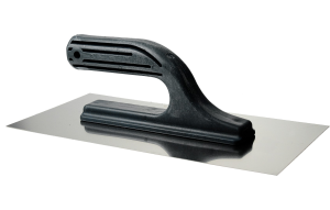 Paca metalowa 130 x 270 mm, gładka, stal nierdzewna, plastikowy uchwyt 