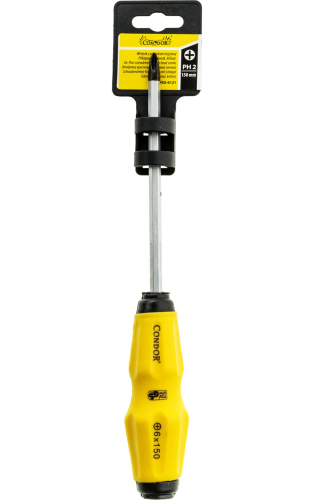 Wkrętak krzyżowy z podbijakiem PH2 x 150 mm