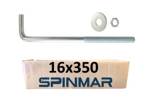 Kotwa typ L 16x350 ocynk