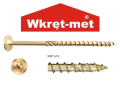 Wkręt ciesielski talerzykowy 10x280